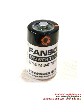 FANSO ER14250H; Pin nuôi nguồn PLC FANSO ER14250H lithium 3.6v 1/2AA 1200mAh chính hãng 